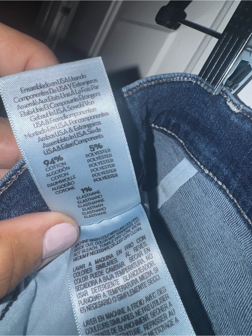 MOTHER The Hustler Ankle Flare Jeans Heirloom Blue Size 28 High Rise Stretch - Picture 9 of 9